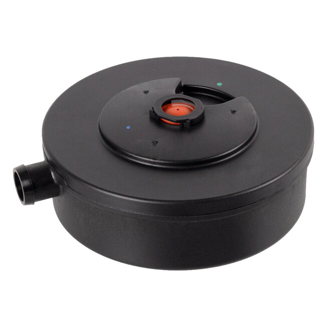 FEBI Motorontluchtingsfilter Ø 163 mm, hoogte 84 mm, draad M30 x 3 - 5802112500