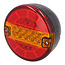 FEBI Achterlicht Ø 140 x 80 mm, 12 / 24 V, rechts - G716900020090, G716900020120, 8080/17