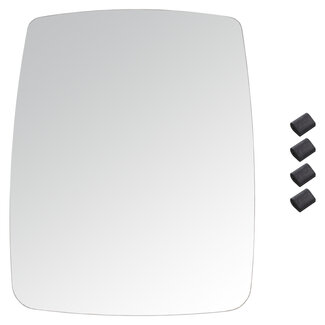 FEBI Mirror Glass length 285 mm, width 225 mm, height 20 mm