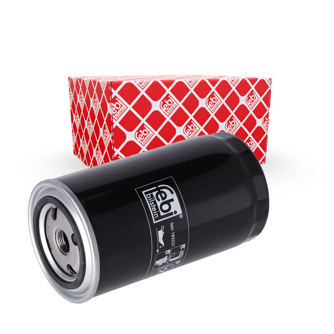 FEBI Motoroliefilter Ø 93 mm, hoogte 177 mm, draad 3/4"-16 UNF - 1446675M91, 1447031M1, 1447031M2, 2654407
