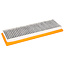 FEBI Cabinefilter lengte 306 mm, breedte 107 mm, hoogte 30 mm - SJ14011, SJ14288 SK1, SJ14288, RE261353