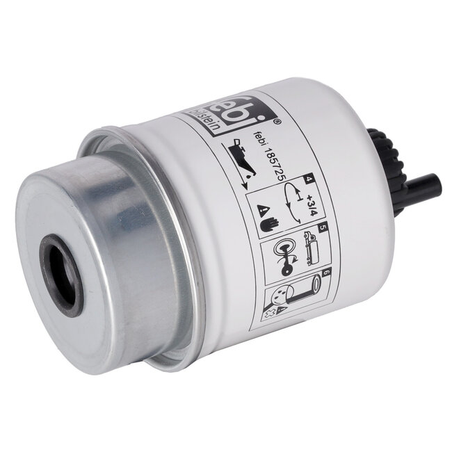FEBI Brandstoffilter Ø 83,7 mm, binnen Ø 22 mm, hoogte 137 mm - 60 0502 330 6, RE64449, RE503254, RE50455, RE537928, RE58367, RE62418