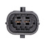 FEBI Temperatuursensor -40 tot 850 °C, gebogen, lengte 50 mm - 47478880, 47367178, 87482353