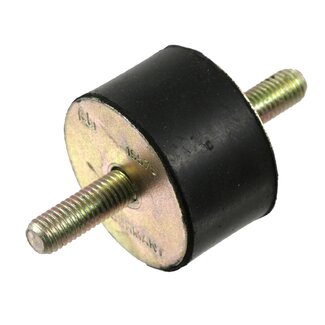 FEBI Gummi-Metall-Puffer Ø 50 mm, Außengewinde M10 x 1,5, Länge 28 mm