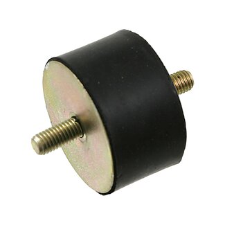 FEBI Rubber-metal buffer Ø 50 mm, length 15 mm, height 31 mm