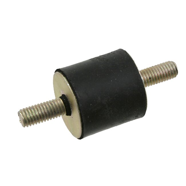 FEBI Gummi-Metall-Puffer Ø 30 mm, Außengewinde M8 x 1,25, Länge 23 mm - 0263 647, Typ A 30x30x20