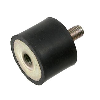 FEBI Rubber-metal buffer Ø 40 mm, length 28 mm, height 29 mm
