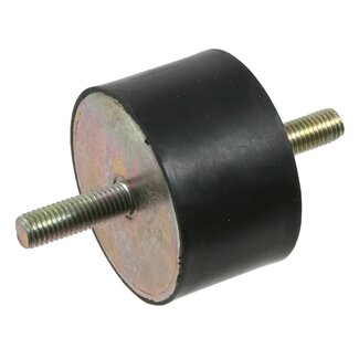 FEBI Gummi-Metall-Puffer Ø 75 mm, Außengewinde M12 x 1,5, Länge 38 mm