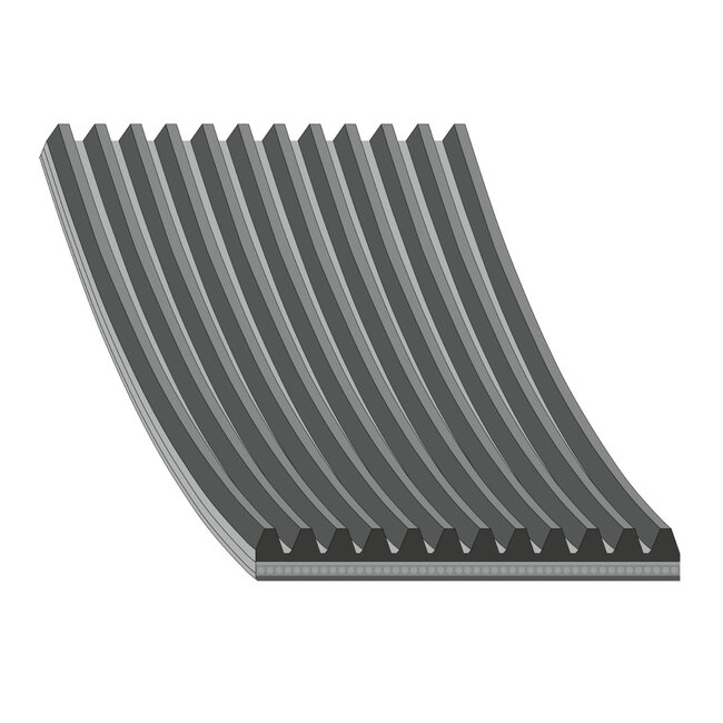 FEBI Keilrippenriemen Länge 1815 mm, 12 Rippen - 500341808, 504049425, DC46-8620-AA, T202971, 5 0404 9425, 5 0034 1808