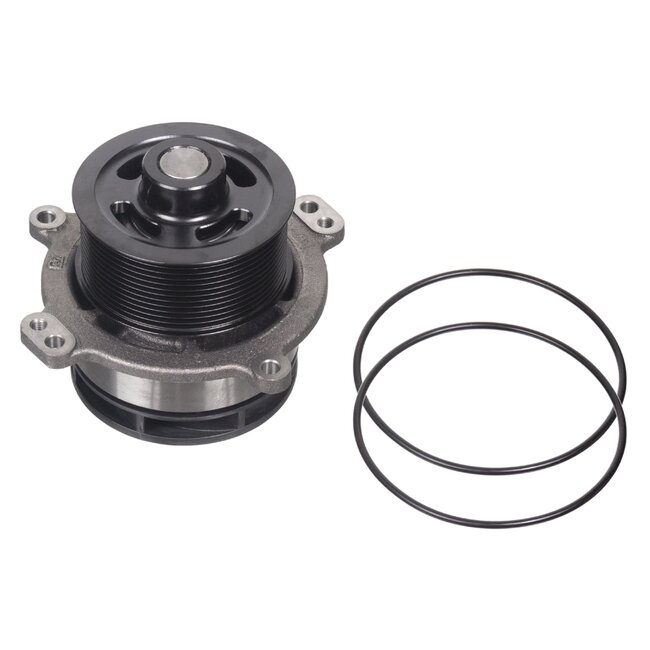 FEBI Wasserpumpe dichtungsmaterial Gummi, flügelanzahl 7 - 5801931139, 500356553, DC46-8501-AB, T230257, T203284, 58 0193 1139