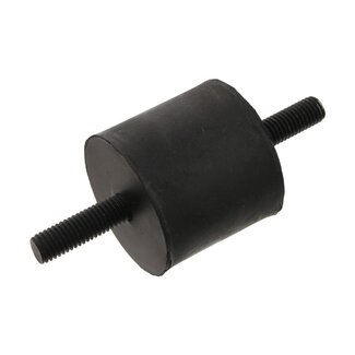 FEBI Gummi-Metall-Puffer Ø 50 mm, Außengewinde M10 x 1,5, Länge 30 mm