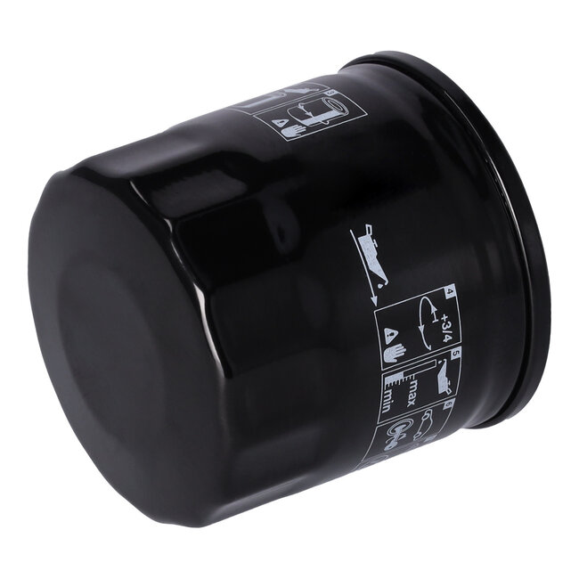 FEBI Oil filter Ø 76,7 mm, Ø 71 mm, height 76,3 mm - 1N-4402, 1N-4402H, 333C4085