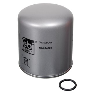FEBI Lufttrocknerpatrone Ø 136,5 mm, innen Ø 110 mm, Gewinde M39 x 1,5