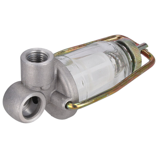 FEBI Fuel filter height 112,5 mm, pre-filter, with sight glass - 73153815, 00 0009 905 7, 000 477 00 02, 000 092 36 01, 000 092 79 01
