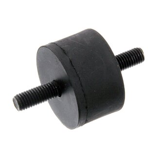 FEBI Gummi-Metall-Puffer Ø 50 mm, Außengewinde M10 x 1,5, Länge 25 mm
