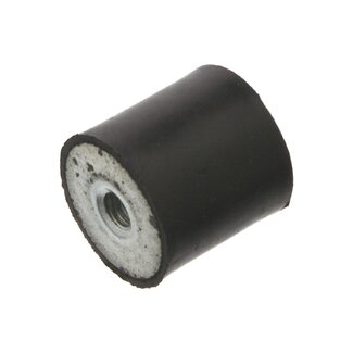 FEBI Gummi-Metall-Puffer Ø 30 mm, Gewinde M8 x 1,25, Länge 6 mm