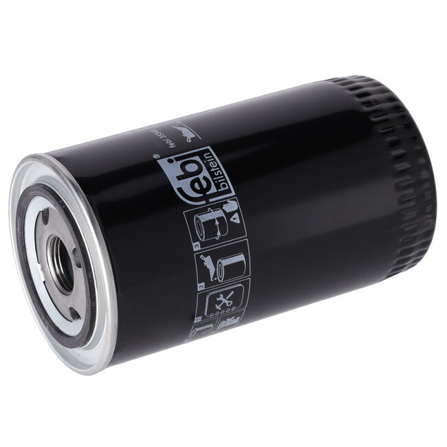 FEBI Motorölfilter Ø 93 mm, Höhe 177 mm, Gewinde 3/4"-16 UNF - 1446675M91, 1447031M1, 1447031M2, 2654407