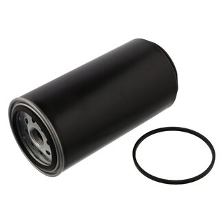 FEBI Kraftstofffilter Ø 107,6 mm, Gewinde 1" - 14 UNS, Höhe 216,8 mm