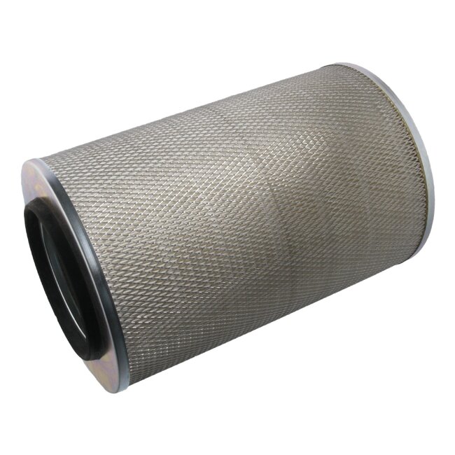 FEBI Air filter Ø 242 mm, inner Ø 132 mm, height 376 mm - 1907553, 0393 561, 0 0190 7553, 81.08304.0076, 81.08304.0074, 81.08304.0078