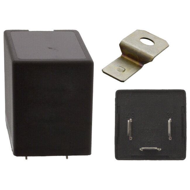 FEBI Blinkgeber Länge 40 mm, Breite 30 mm, 24 V - 00 0379 043 7, 3790437, 0 4256 1002, 0 9710 3573, 10561 0609, 10561 0616