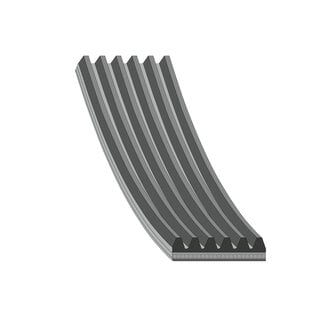 Ribbed V-belt length 1540 mm, 6 ribs