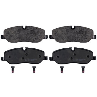 Bremsbelagsatz Länge 162,6 mm, Breite 58,7 mm, Dicke 18,2 mm