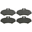 Bremsbelagsatz Länge 125,9 mm, Breite 61,9 mm, Dicke 18,8 mm - D928-7829, 0004209720, 23021