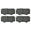 Brake Pad Set length 149 mm, width 75 mm, thickness 18 mm - D927-7828, 0014201420, 20784