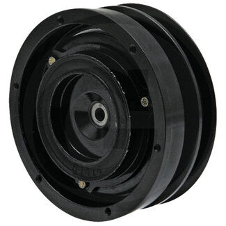 AKS-Dasis Magnetkupplung 12 V, Ø 130 mm, 2 Nuten John Deere