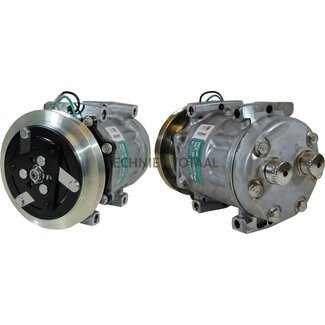 SANDEN Klimakompressor 24 V, Riemenscheibe-Ø 135 mm, 1 Nut