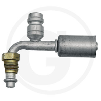 WAECO Kupplung 90° Gr.6 DN8, 5/8" - 18UNF-2A, A 54 mm, B 41 mm