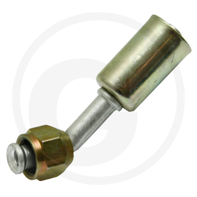 WAECO Kupplung 45° Gr.6 DN8, 5/8" - 18UNF-2B, A 21 mm, B 14 mm | 8881400076