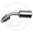 WAECO Kupplung 45° Gr.8 DN10, 3/4" - 18UNF-2A, A 24 mm, B 25 mm | 8881400164