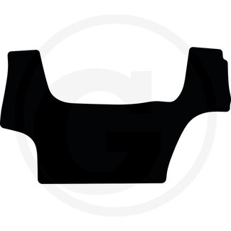 GRANIT Fußmatte Velours schwarz New Holland T5.75 - T5.140