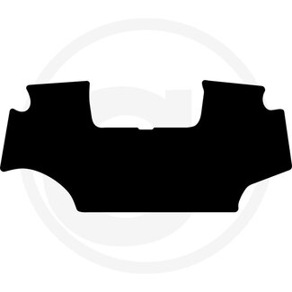 GRANIT Fußmatte Velours schwarz John Deere 6R 110 - 6R 250