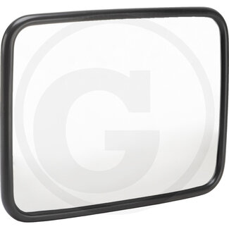 GRANIT Spiegel 314 x 228 x 65 mm beheizt 12 V, Radius 1800 mm