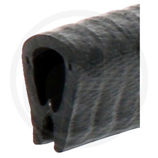 GRANIT Window rubber clamping range 1 - 4 mm, h 17 x b 10 mm - 100 meter