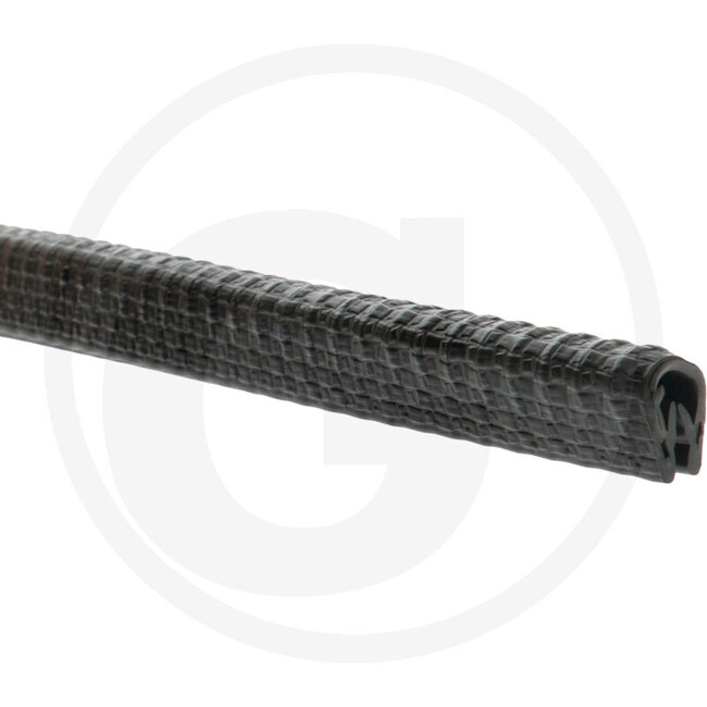 GRANIT Fenstergummi Klemmbereich 1 - 2,5 mm, h 11,4 x b 9 mm - 100 Meter