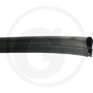 GRANIT Fenstergummi Klemmbereich 2 - 4 mm, h 33,8 x b 13,2 mm - 50 Meter