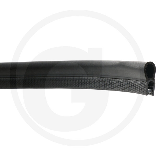 GRANIT Fenstergummi Klemmbereich 2 - 4 mm, h 33,8 x b 13,2 mm - 50 Meter