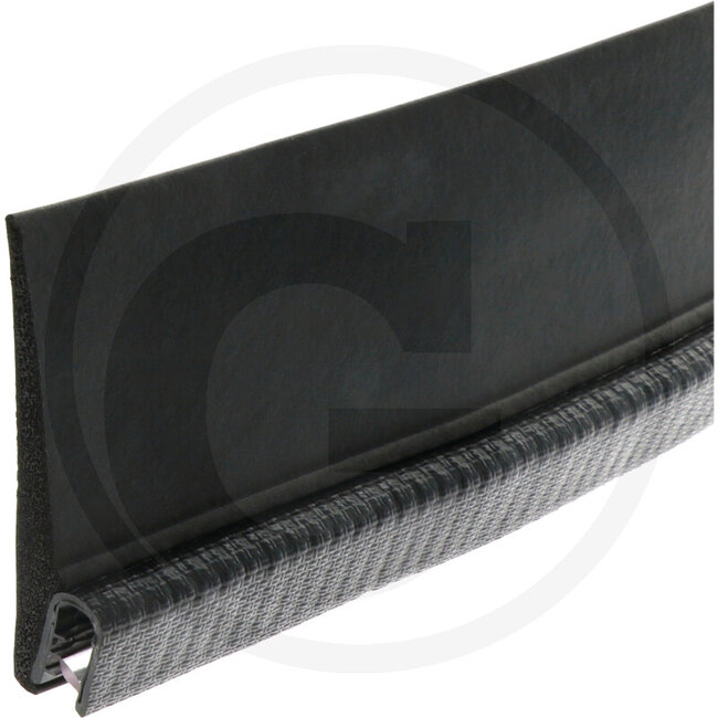 GRANIT Fenstergummi Klemmbereich 2 - 4 mm, h 58,3 x b 26,6 mm - 25 Meter