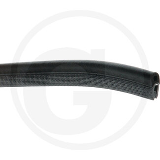 GRANIT Fenstergummi Klemmbereich 1 - 2 mm, h 15,1 x b 6,5 mm - 100 Meter