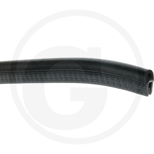 GRANIT Fenstergummi Klemmbereich 1 - 2 mm, h 15,1 x b 6,5 mm - 100 Meter