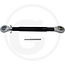 CBM Mechanical top link threaded spindle M36 x 3, 625 - 900 mm, cat. 2/3 | 020249004