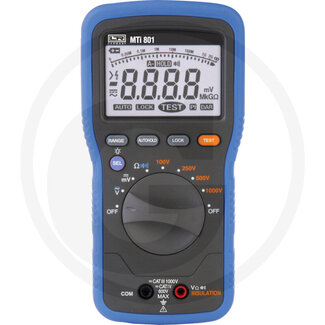 Leitenberger Multimeter zur Isolationsmessung MTi 801, Kat III 1000 V, Kat IV 600 V