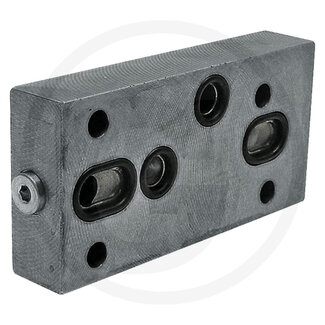 GRANIT Endplatte Lenkventil 210 bar, 130 x 25 x 65 mm Ford 3000 - 5000