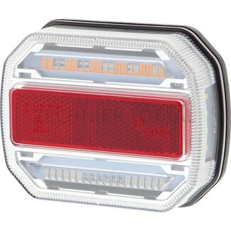 GRANIT LED rear light left 118 x 93 x 64 mm, 12 / 24 V, 42 LED's