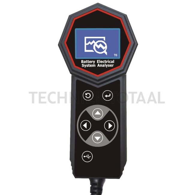 GRANIT Batterietester T6 12 V, Spannungreichweite 9 - 15 V