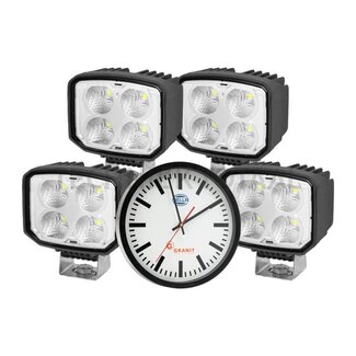 HELLA LED work light set spotlight 19 W, 1850 lm, 112 x 95 x 87 mm