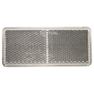 ASPÖCK Reflector rechthoekig 90 x 40 mm wit gelijmd